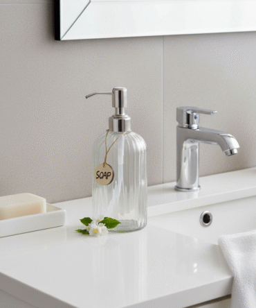 Glass Soap Dispenser
