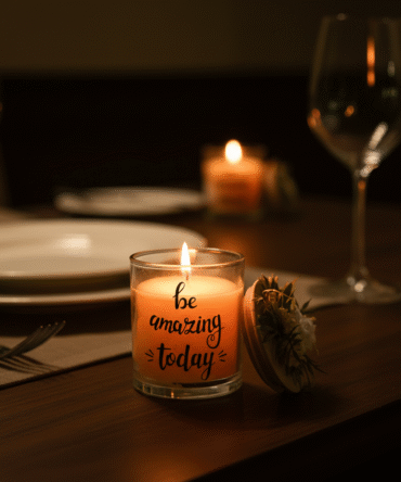 Orange Scented Candle